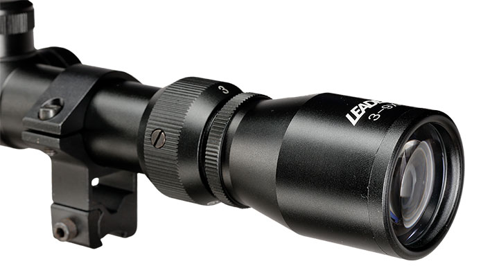 Leader 3-9x40 Duplex Zielfernrohr inkl. 11mm Ringe schwarz Bild 8