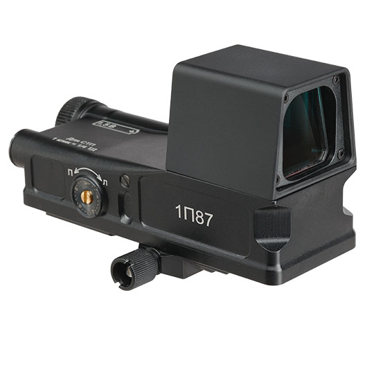 Max Tactical 1P87 Style Red-Dot Zielgert mit NVG Modus f. 20 - 22 mm Schienen schwarz Bild 1