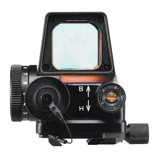 Max Tactical 1P87 Style Red-Dot Zielgert mit NVG Modus f. 20 - 22 mm Schienen schwarz Bild 7