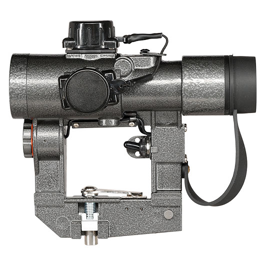 Max Tactical Kobra PK-A Style Red-Dot Zielgert mit integrierter AK / SVD / SKS Seitenmontage grau Bild 6