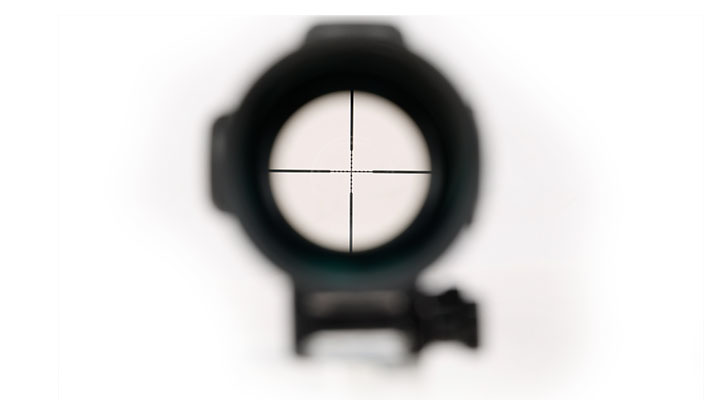 Delta Armory 3-9x40 Mil-Dot kompakt Zielfernrohr beleuchtet inkl. 20 - 22 mm Ringe schwarz Bild 6