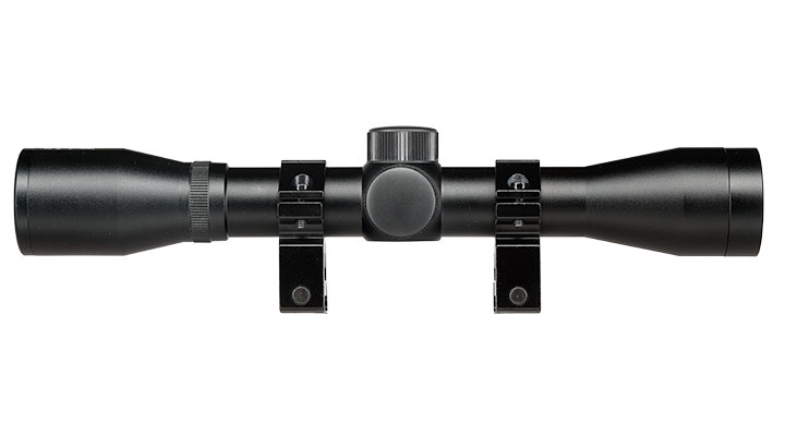 Delta Armory 4x32 Mil-Dot Zielfernrohr inkl. 20 - 22 mm Ringe schwarz Bild 5