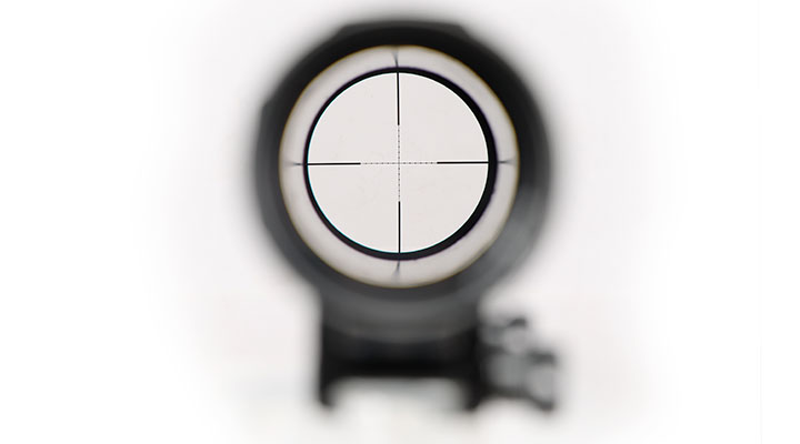 Delta Armory 4x32 Mil-Dot Zielfernrohr inkl. 20 - 22 mm Ringe schwarz Bild 6