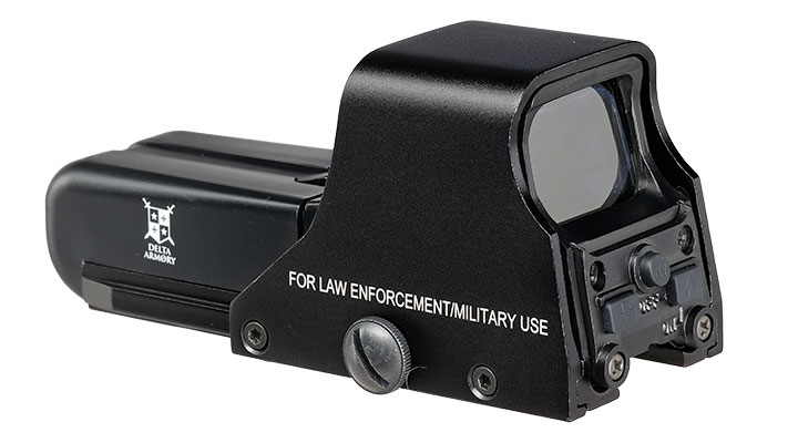 Delta Armory 552 Style Red- / Green-Dot Holosight f. 20 - 22 mm Schienen schwarz Bild 1