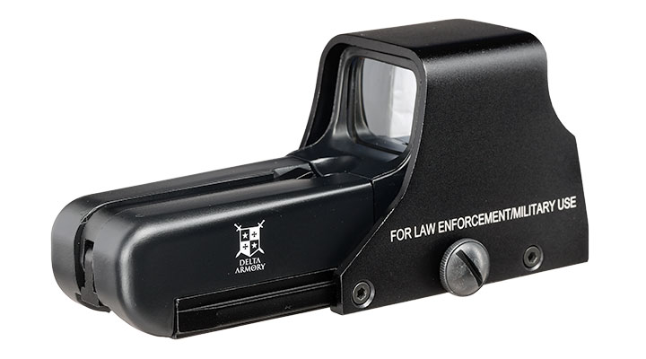 Delta Armory 552 Style Red- / Green-Dot Holosight f. 20 - 22 mm Schienen schwarz Bild 2