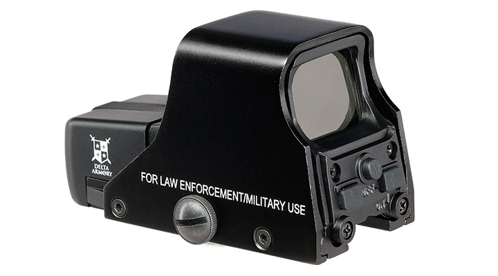 Delta Armory 551 Style Red- / Green-Dot Holosight f. 20 - 22 mm Schienen schwarz Bild 1
