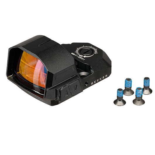 Strike Industries / Hexion Tech 4-fach Multi-Reticle Micro Reflex Red-Dot LPZ mit RMR-Footprint schwarz