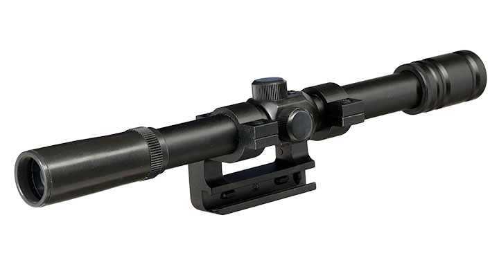 Snow Wolf Zielfernrohr 41 / ZF41 1,5x15 inkl. Montage f. Snow Wolf Karabiner 98K Serie Bild 2