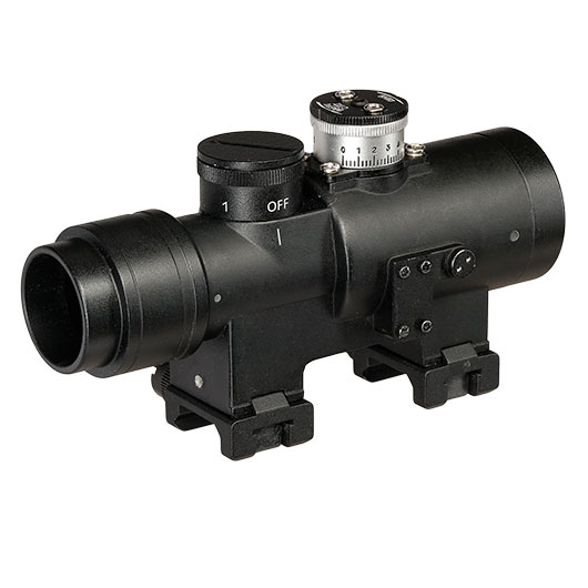 Max Tactical PK-AW Style Red-Dot Zielgert f. 20 - 22 mm Schienen schwarz Bild 2