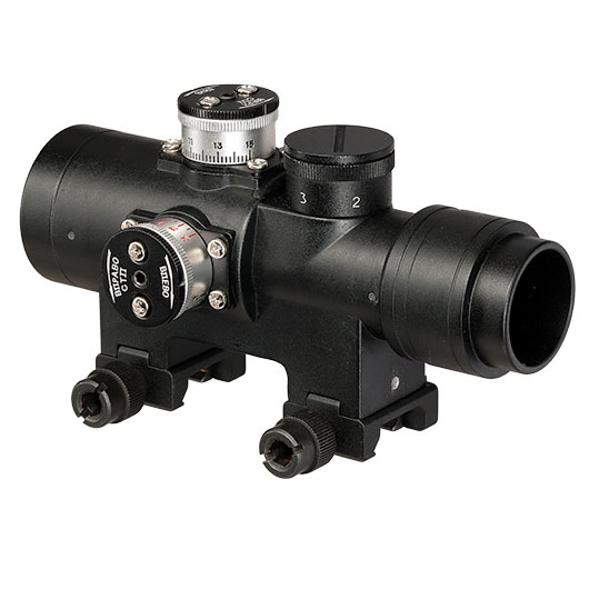 Max Tactical PK-AW Style Red-Dot Zielgert f. 20 - 22 mm Schienen schwarz Bild 3