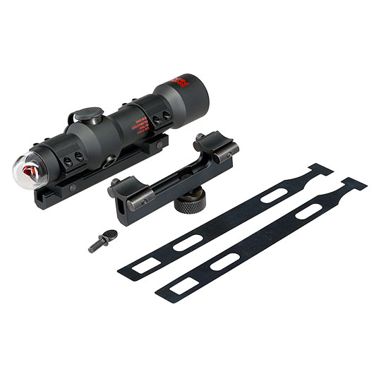 Max Tactical Single Point Red-Dot Sight OEG MOA Vollmetall f. XM177 / CAR-15 Tragegriff schwarz