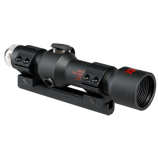 Max Tactical Single Point Red-Dot Sight OEG MOA Vollmetall f. XM177 / CAR-15 Tragegriff schwarz Bild 3