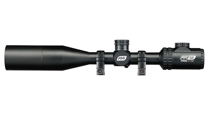 ASG / Strike Systems 3-12x44 HMTS-01 Zielfernrohr beleuchtet inkl. 20 - 22 mm Ringe schwarz Bild 4