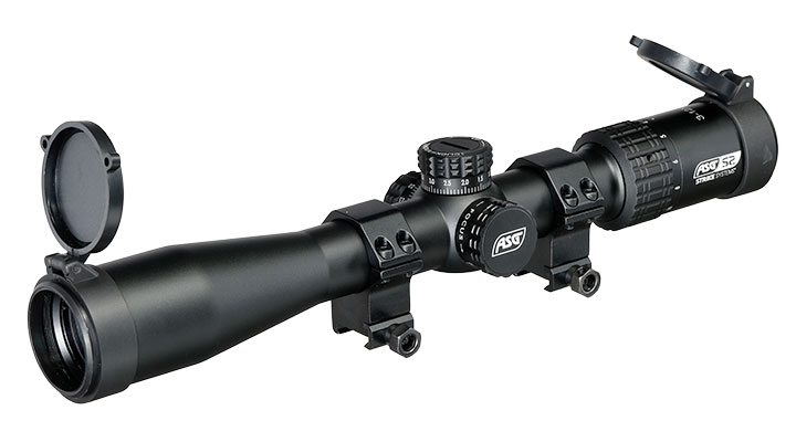 ASG / Strike Systems 3-12x40 HMTS-02 Zielfernrohr inkl. 20 - 22 mm Ringe schwarz