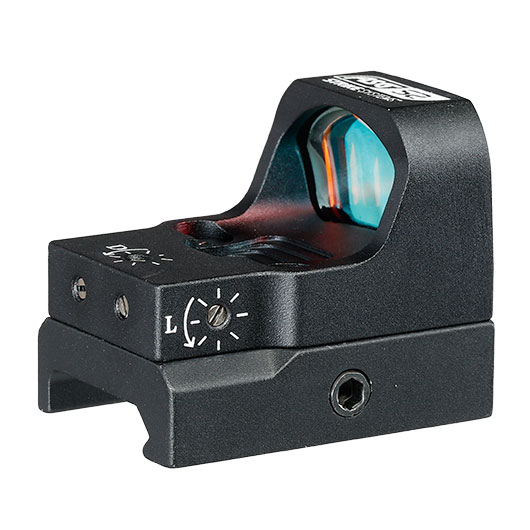 ASG / Strike Systems RDATS-02 Mini Red-Dot Type inkl. 20 - 22 mm Halterung schwarz Bild 3