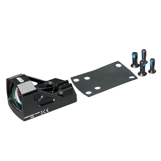 ASG / Strike Systems RDATS-03 Ultra Compact Red-Dot LPZ mit ALA und RMR-Footprint schwarz