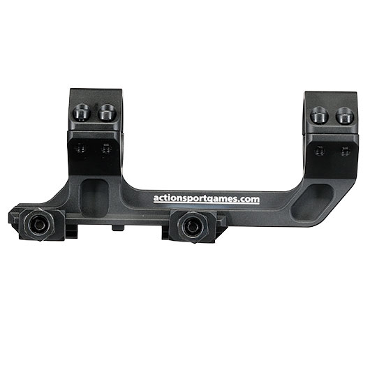 ASG / Strike Systems LOMS-01 Picatinny Low-Profile Mount 50 mm Offset f. 30 mm Zielfernrohre schwarz Bild 4