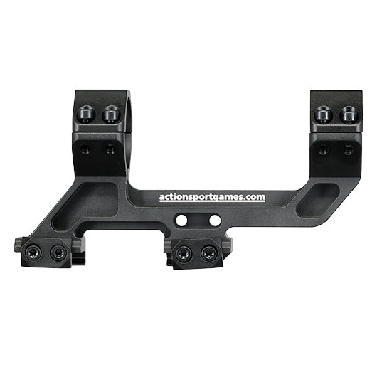 ASG / Strike Systems HOMS-01 Picatinny High-Profile Mount 50 mm Offset f. 30 mm Zielfernrohre schwarz Bild 4