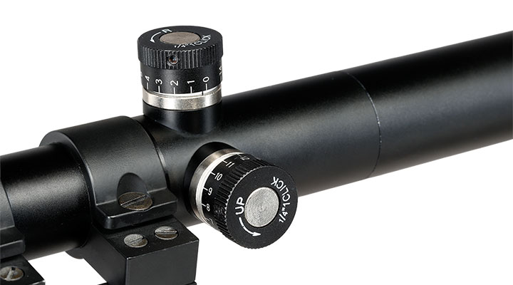 Double Bell PU-Scope Zielfernrohr Vollmetall 3,5x21 f. DB Mosin Nagant M1891/30 Gewehr schwarz Bild 7