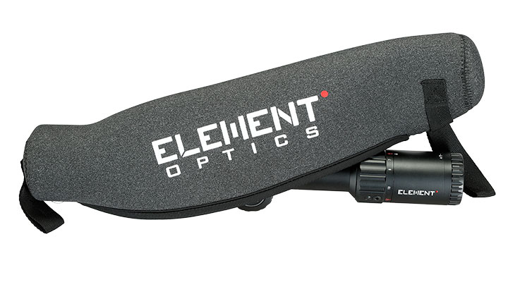 Element Optics Neopren Schutzcover f. Zielfernrohre grau - Large Version Bild 1