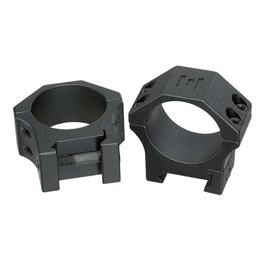 Element Optics XT Low Profile Rings f�r 30 mm ZF f. 20 - 22 mm Picatinny-Schiene (2 St�ck) schwarz