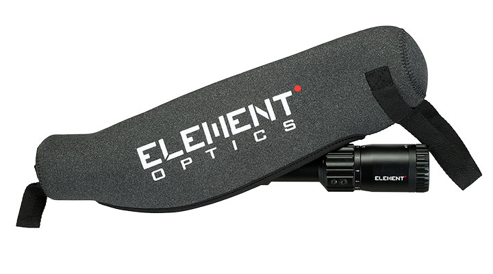 Element Optics Neopren Schutzcover f. Zielfernrohre grau - Regular Version Bild 1