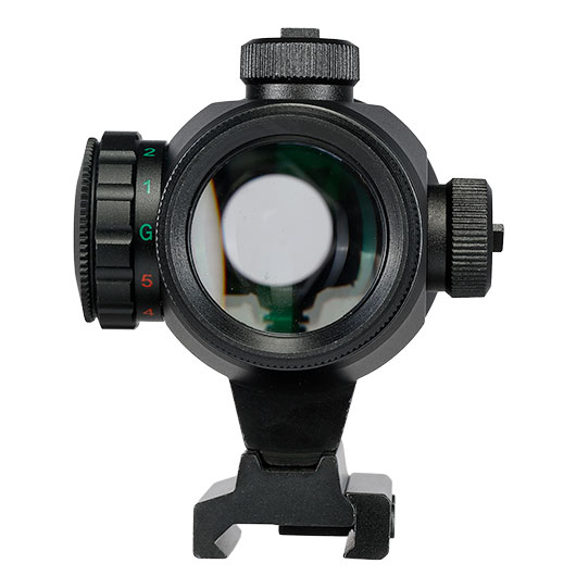 JS-Tactical 1x20 Prisma Sight mit Red- / Green-Circle-Dot inkl. 20 - 22 mm Halterung schwarz Bild 7
