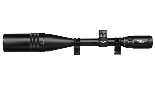 JS-Tactical 6-24x50 Rifle Scope Zielfernrohr beleuchtet inkl. 20 - 22 mm Montageringe schwarz Bild 2