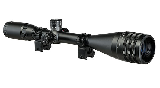 JS-Tactical 6-24x50 Rifle Scope Zielfernrohr beleuchtet inkl. 20 - 22 mm Montageringe schwarz Bild 7