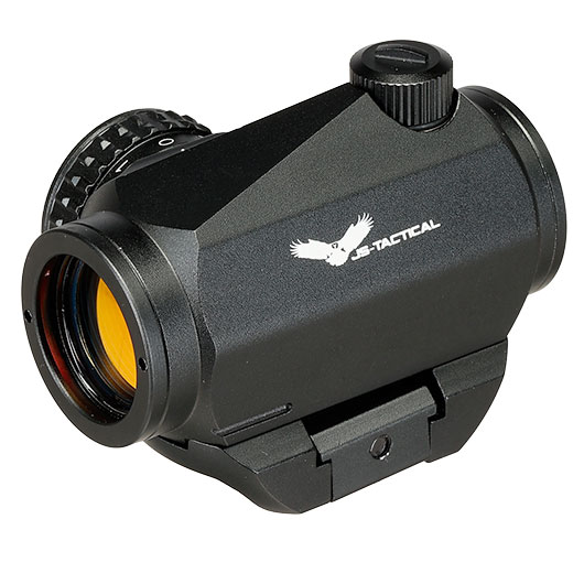 JS-Tactical A5 Red-Dot Sight inkl. 20 - 22 mm Halterung / Scope Riser schwarz Bild 1