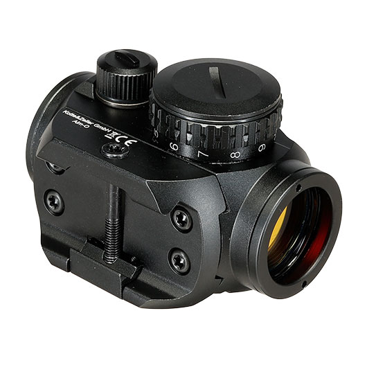JS-Tactical A5 Red-Dot Sight inkl. 20 - 22 mm Halterung / Scope Riser schwarz Bild 9