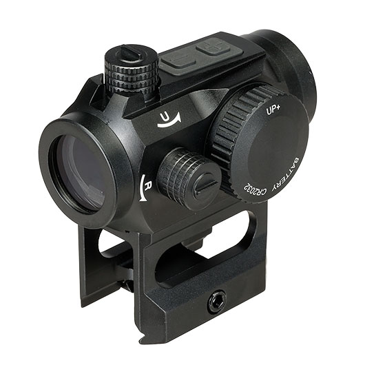 JS-Tactical BD04 Red-Dot Sight inkl. 20 - 22 mm Halterung / Scope Riser schwarz Bild 1
