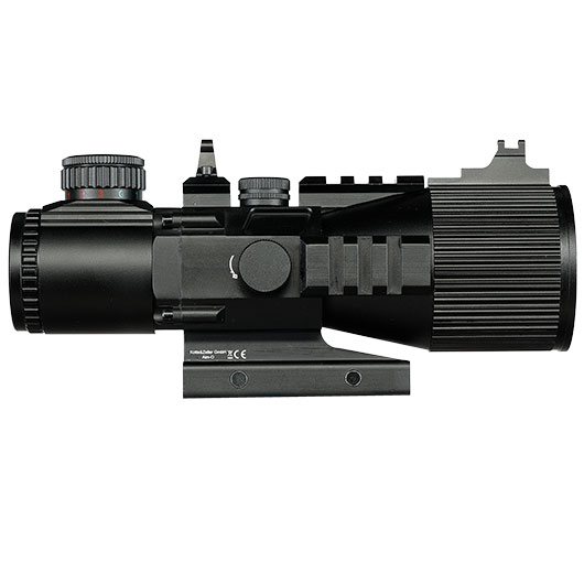 JS-Tactical 5x50mm Tac-Scope Zielfernrohr beleuchtet inkl. 20 - 22 mm Halterung schwarz Bild 3