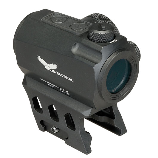 JS-Tactical R5A Red-Dot Sight inkl. 20 - 22 mm Halterung / Scope Riser schwarz Bild 6