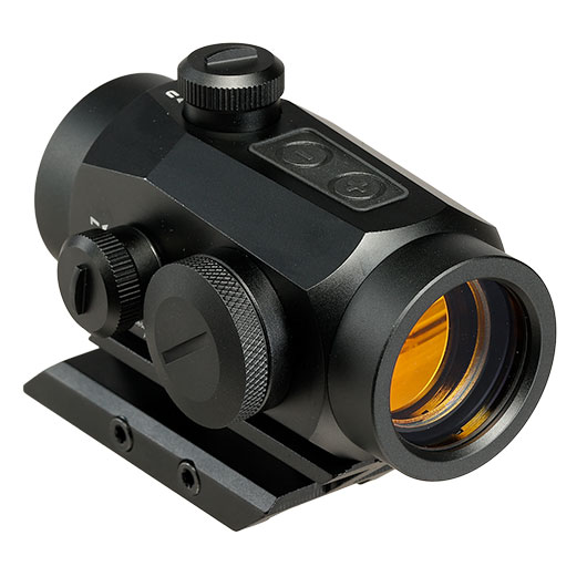 JS-Tactical R6 Red-Dot Sight inkl. 20 - 22 mm Halterung / Scope Riser schwarz Bild 5