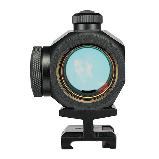 JS-Tactical R6 Red-Dot Sight inkl. 20 - 22 mm Halterung / Scope Riser schwarz Bild 7