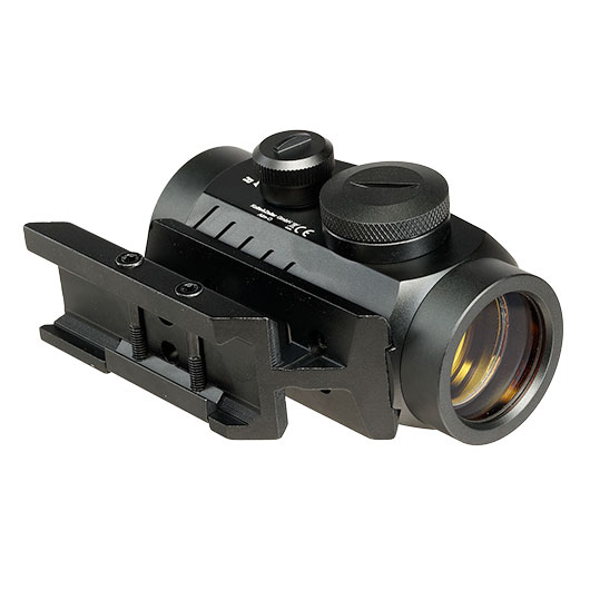 JS-Tactical R6 Red-Dot Sight inkl. 20 - 22 mm Halterung / Scope Riser schwarz Bild 9