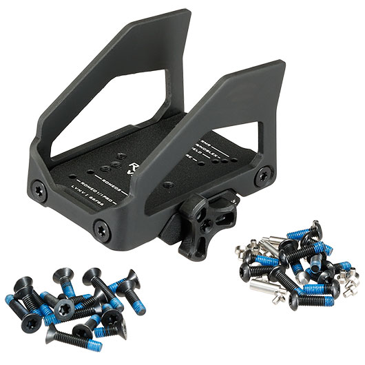 Strike Industries Aluminium / Stahl REX V2 Universal Reflex Exoskelett f. Reflex-Optiken f. 20 - 22mm Schienen schwarz