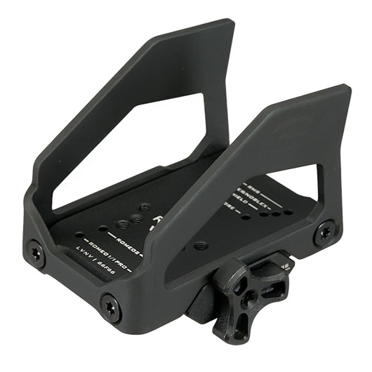 Strike Industries Aluminium / Stahl REX V2 Universal Reflex Exoskelett f. Reflex-Optiken f. 20 - 22mm Schienen schwarz Bild 2