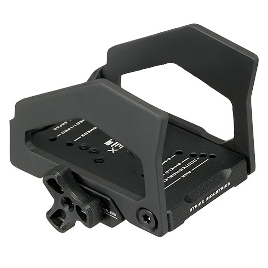 Strike Industries Aluminium / Stahl REX V2 Universal Reflex Exoskelett f. Reflex-Optiken f. 20 - 22mm Schienen schwarz Bild 4