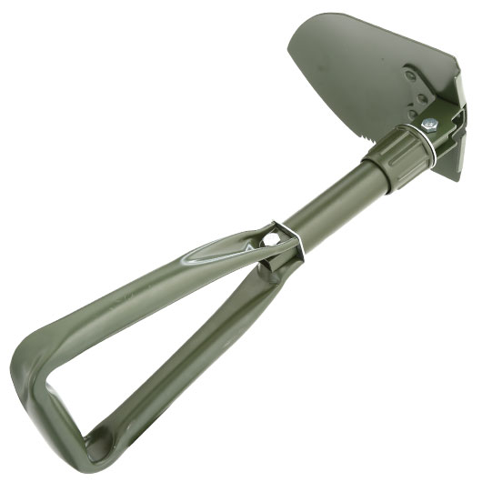 MFH Mini Klappspaten, 3-teilig  inkl. Nylontasche oliv Bild 2