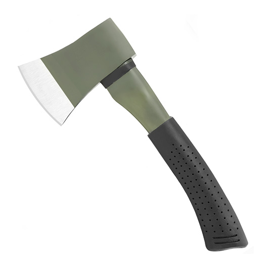 Survival Vollstahlaxt mit Kopftasche