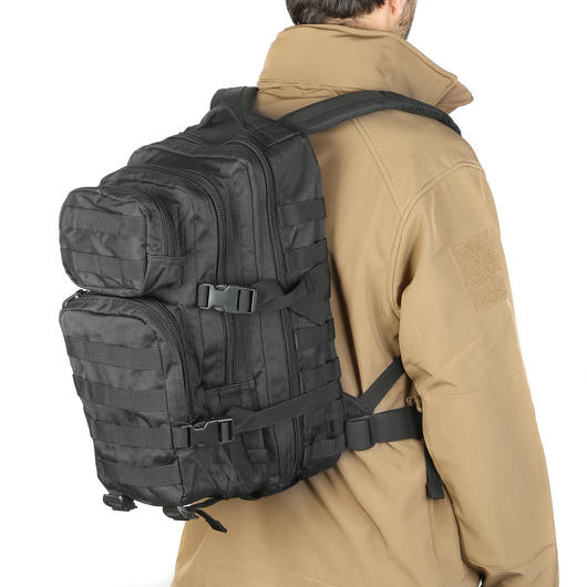 Mil-Tec Rucksack Assault Pack I 20 Liter schwarz Bild 10