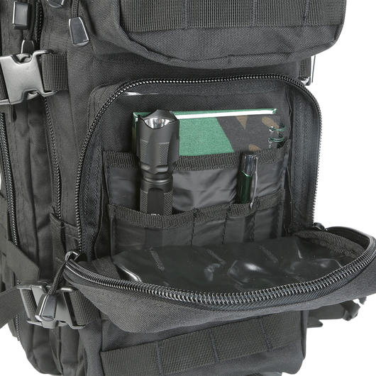 Mil-Tec Rucksack Assault Pack I 20 Liter schwarz Bild 8