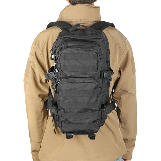 Mil-Tec Rucksack Assault Pack I 20 Liter schwarz Bild 9