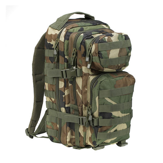 Mil-Tec Rucksack US Assault Pack I 20 Liter woodland