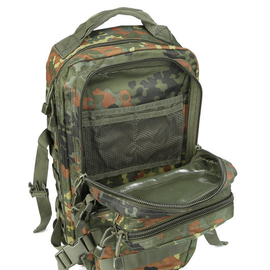 Mil-Tec Rucksack Assault Pack I 20 Liter flecktarn Bild 6