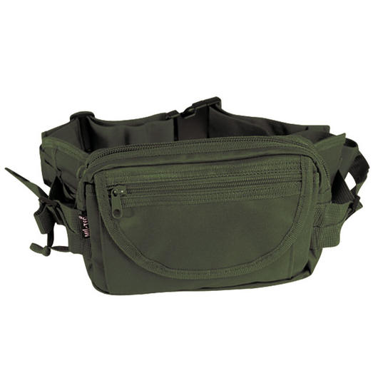 Grteltasche mit groem Hauptfach oliv