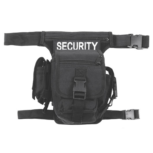 MFH Hip Bag  Security schwarz Bein- Grtelbefestigung