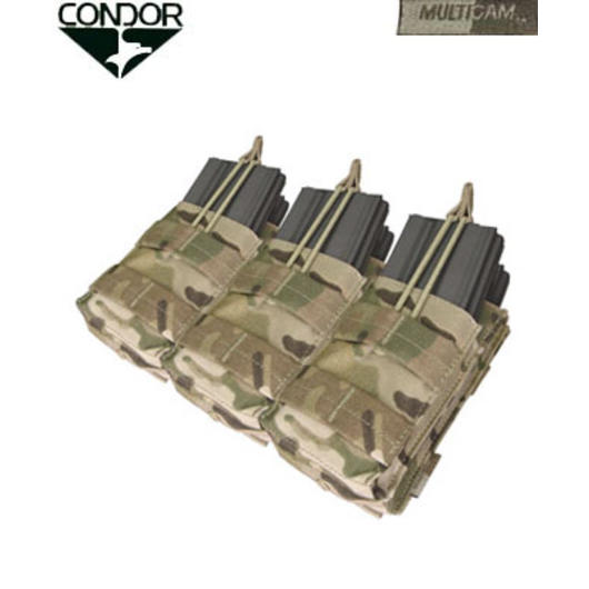 Condor M4/M16 Triple Stacker Magazintasche (6-fach) Multicam